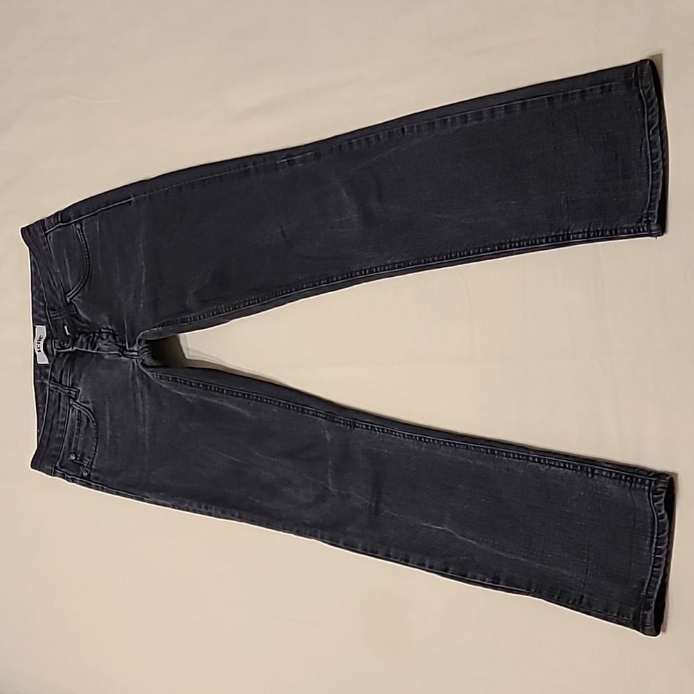 Authentic Acne Hex Cash Black Washed Slim Fit Jeans